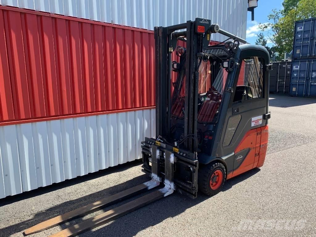 Linde E 16 C-02 电动叉车