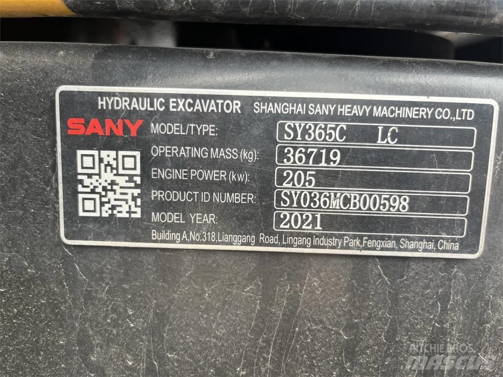 Sany SY365C 履带挖掘机
