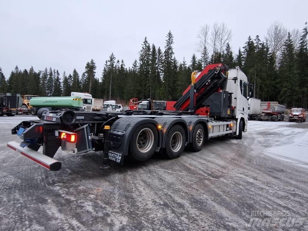 Scania R540 8x2 工程吊钩车