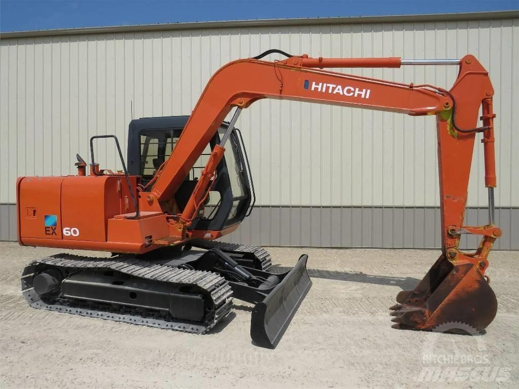 Hitachi EX 60 小型挖掘机