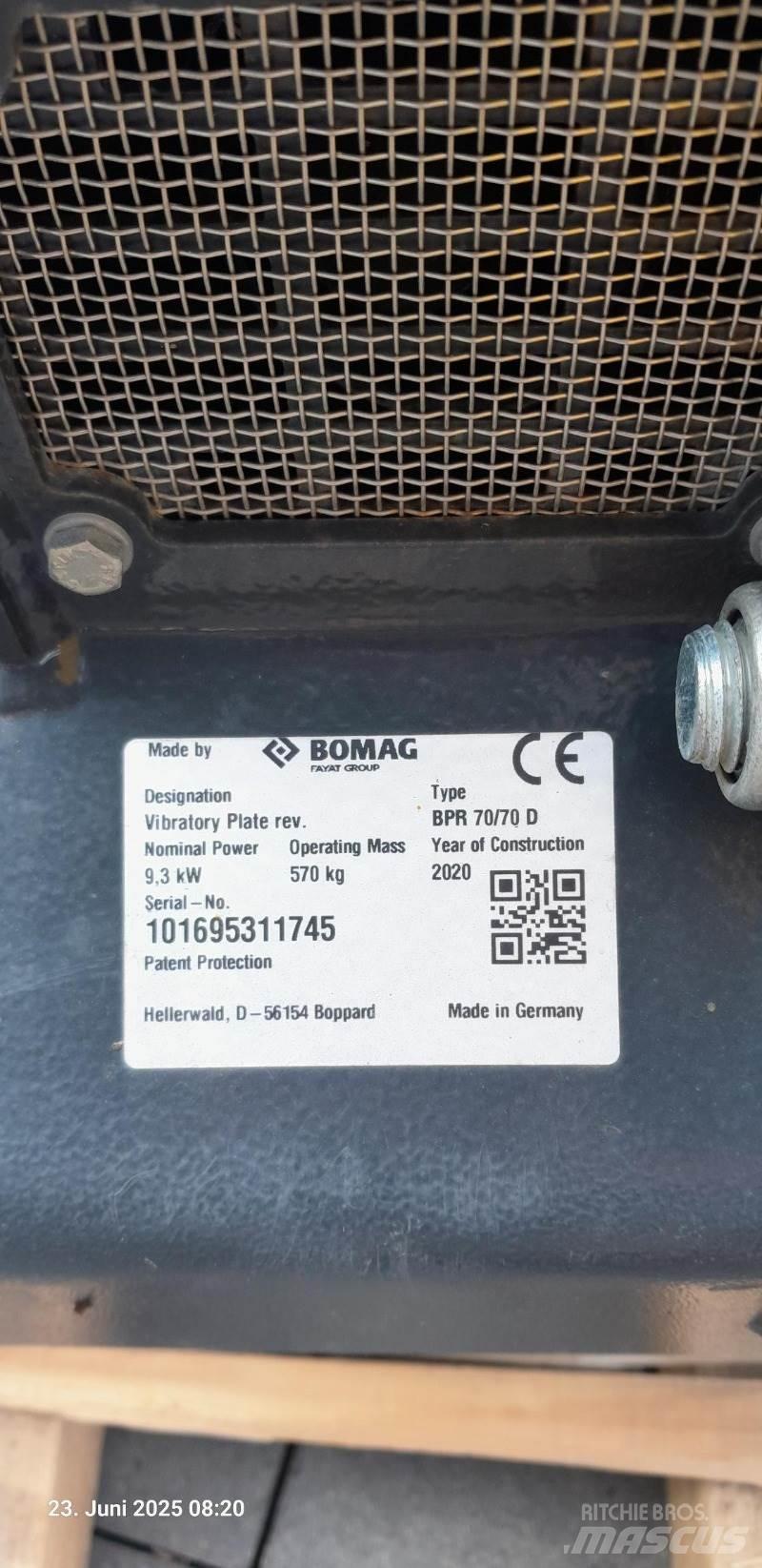 Bomag BPR 70/70 DE 平板夯