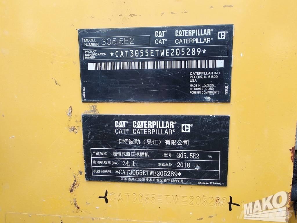 CAT 305.5 履带挖掘机