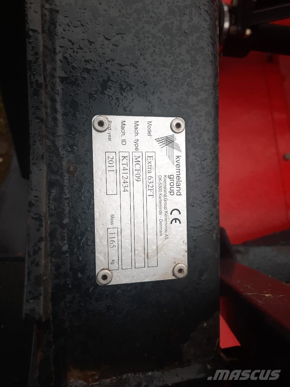 Vicon EXTRA 632 FT 装载牵引式割草机