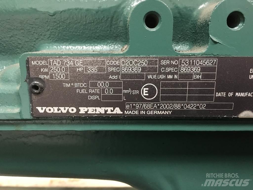 Volvo TAD734GE NEW 发动机