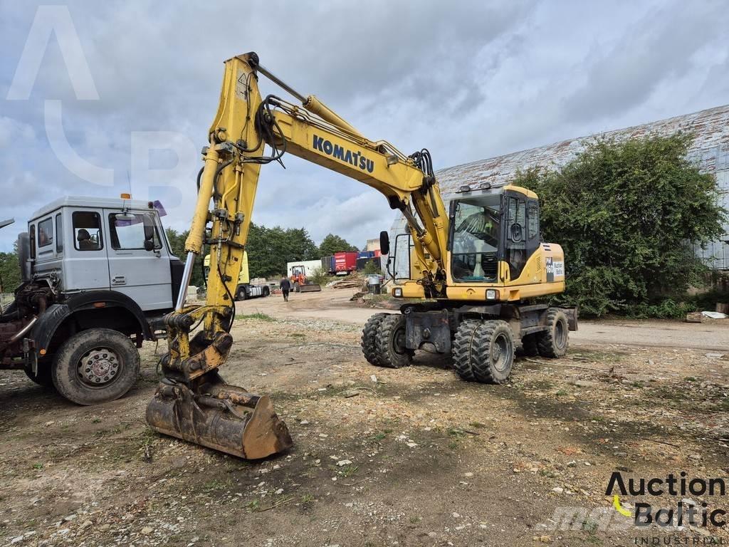 Komatsu PW160-7 轮式挖掘机