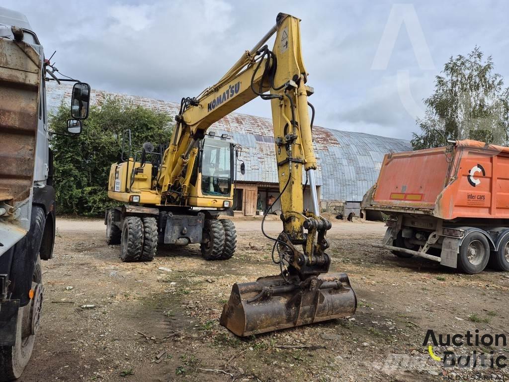 Komatsu PW160-7 轮式挖掘机