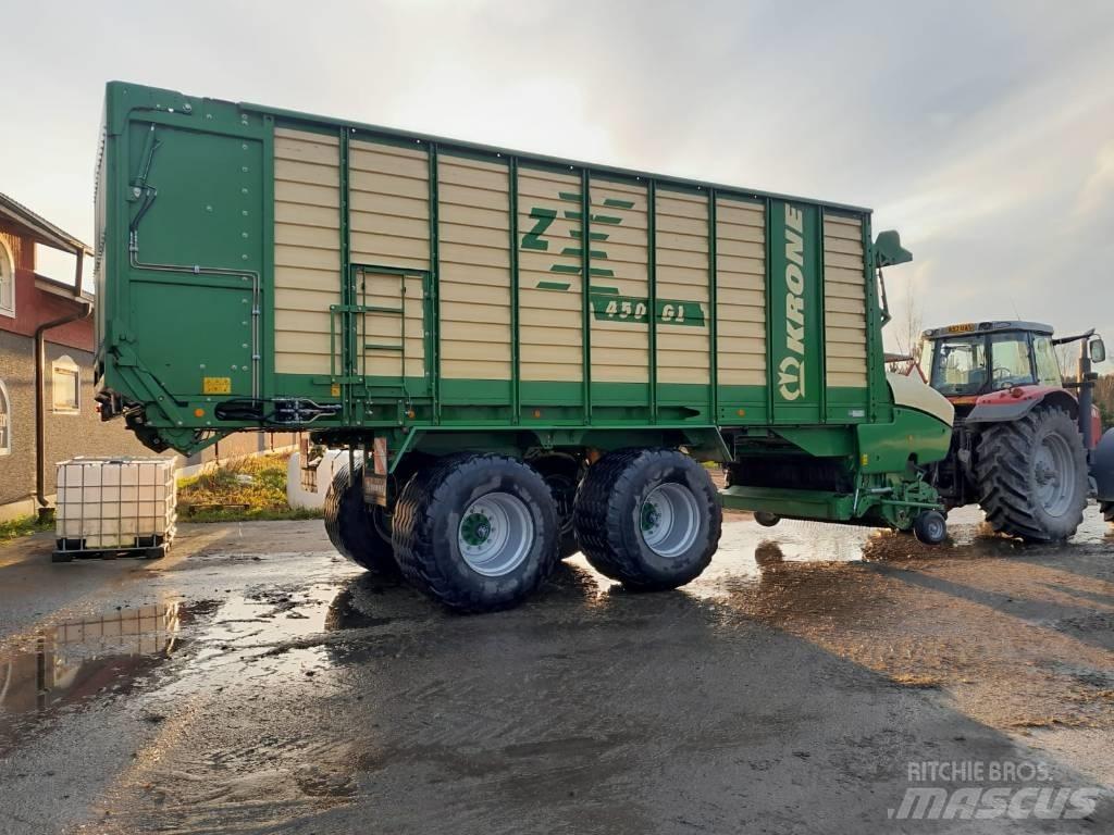 Krone ZX450GL 自动装载拖车