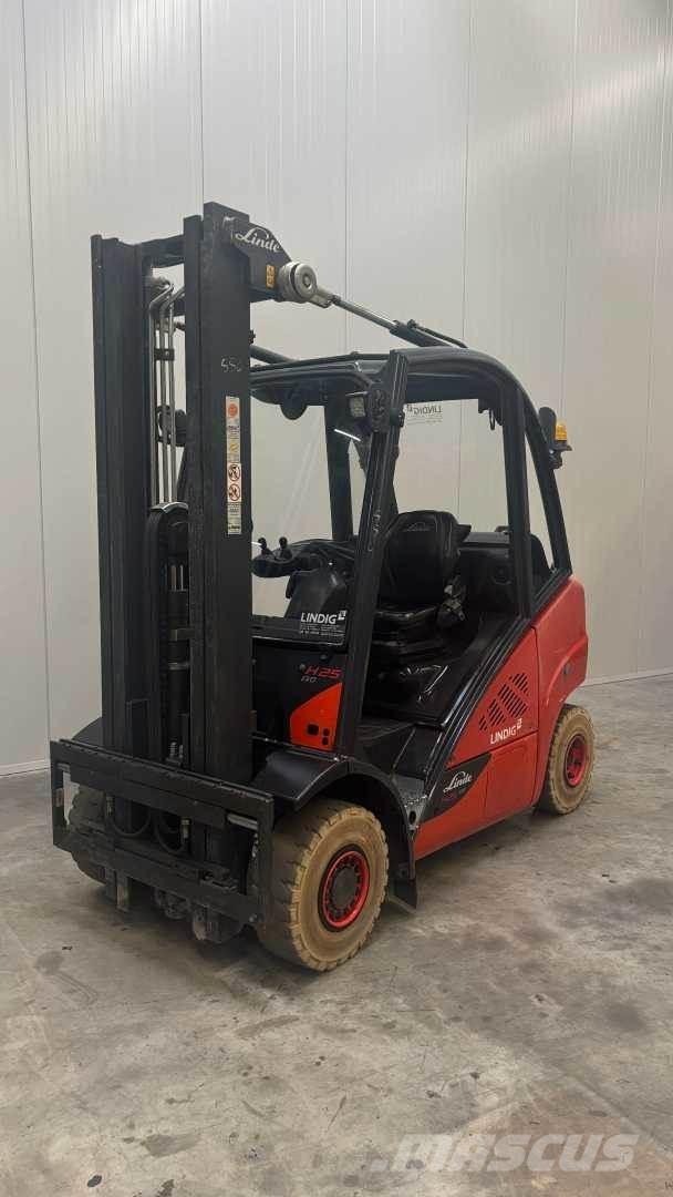 Linde H25T 天然气叉车