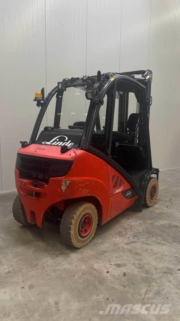 Linde H25T 天然气叉车