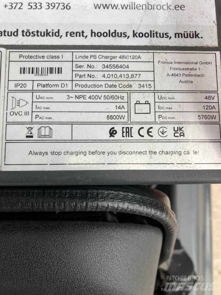 Linde EG20PH/1275-02 电动叉车