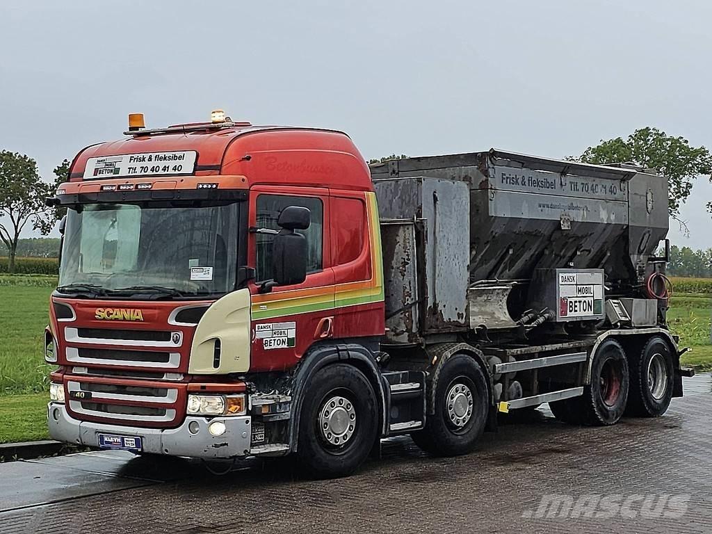 Scania P400 8X4 平板车