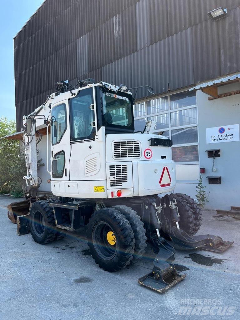 Komatsu PW 98 MR-8 中型挖掘机