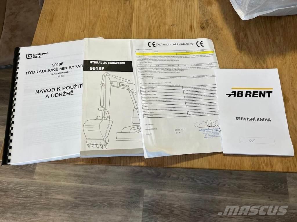 LiuGong 9018F 小型挖掘机