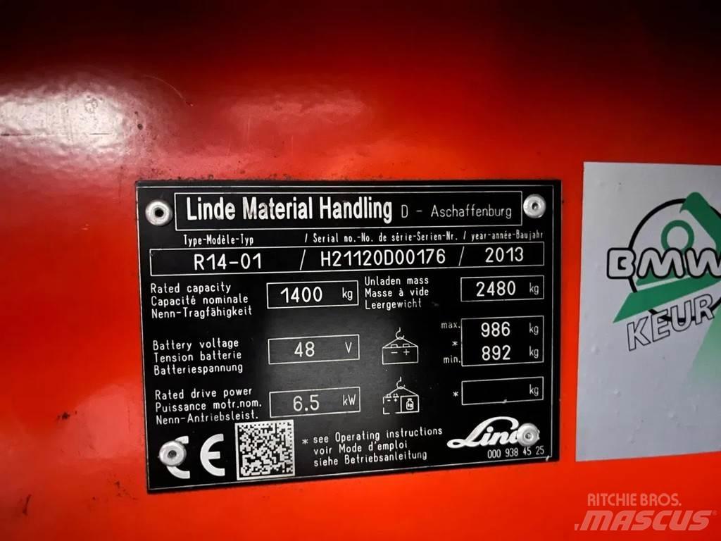 Linde R14-01 前移式叉车