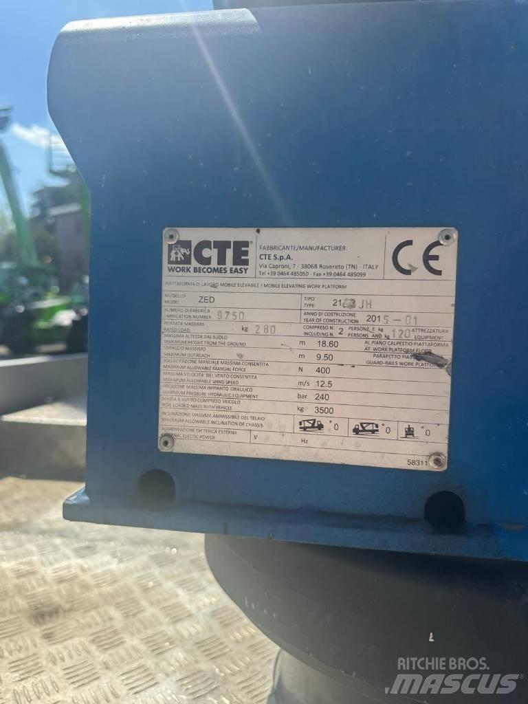 CTE ZED 21.2 JH 车载式高空作业车