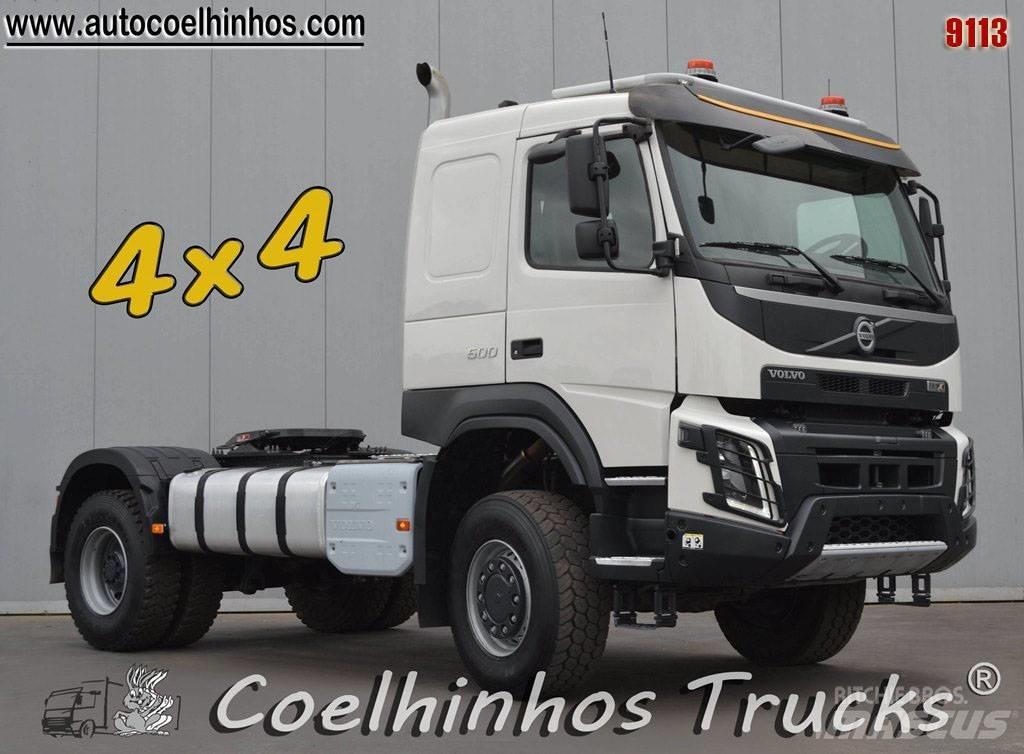 Volvo FMX 500  4x4 牵引车