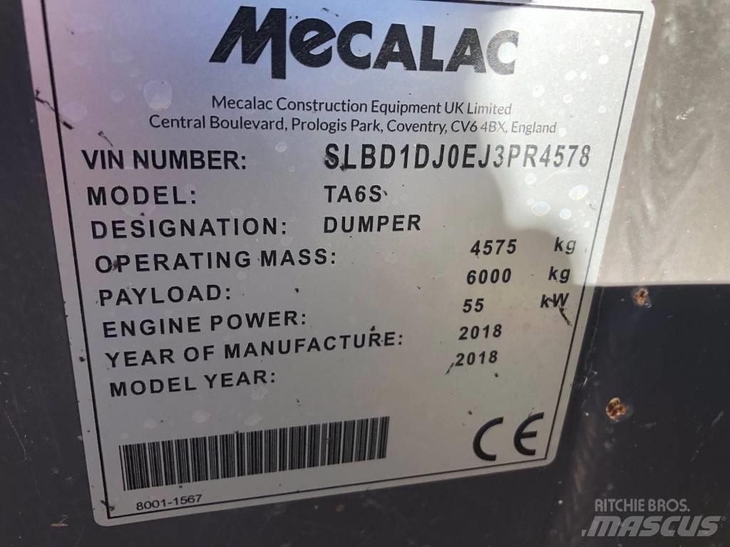 Mecalac TA6S 翻斗车\公路型自卸车