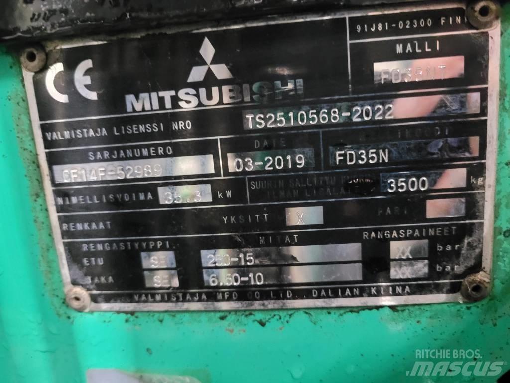 Mitsubishi FD35NTD 柴油叉车