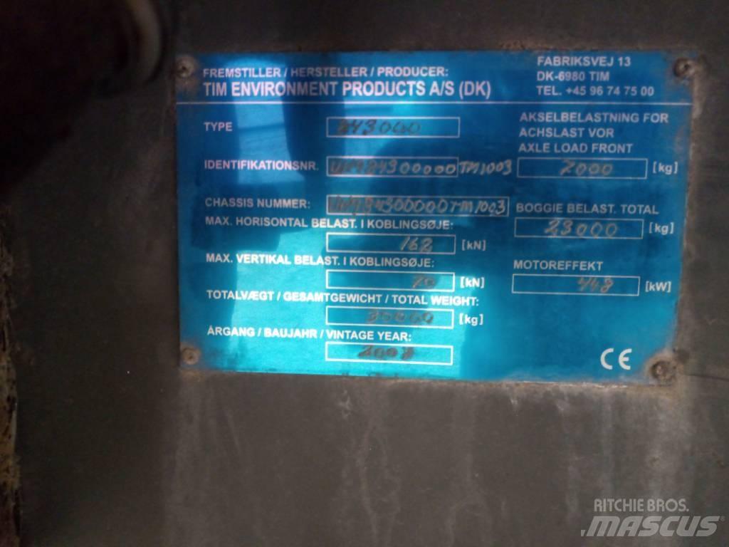 Tim 1600 xl 木材削片机