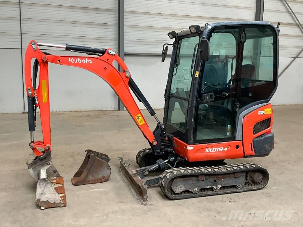Kubota KX 019-4 小型挖掘机