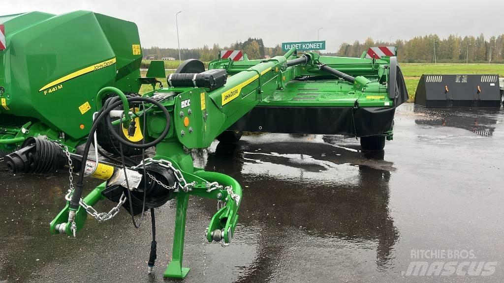 John Deere C350R 割草调节装置