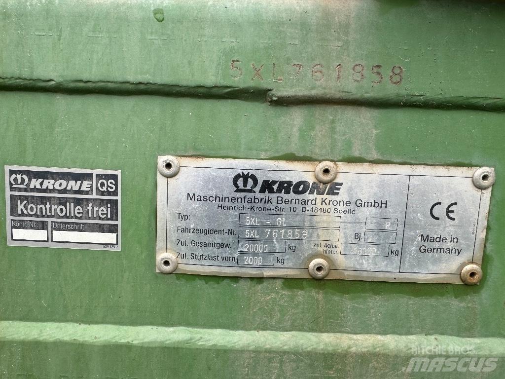 Krone 5 XL GL 自动装载拖车