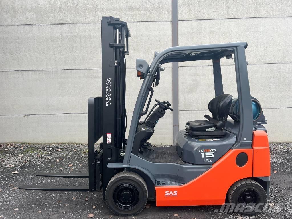 Toyota 02-8FGF15 天然气叉车