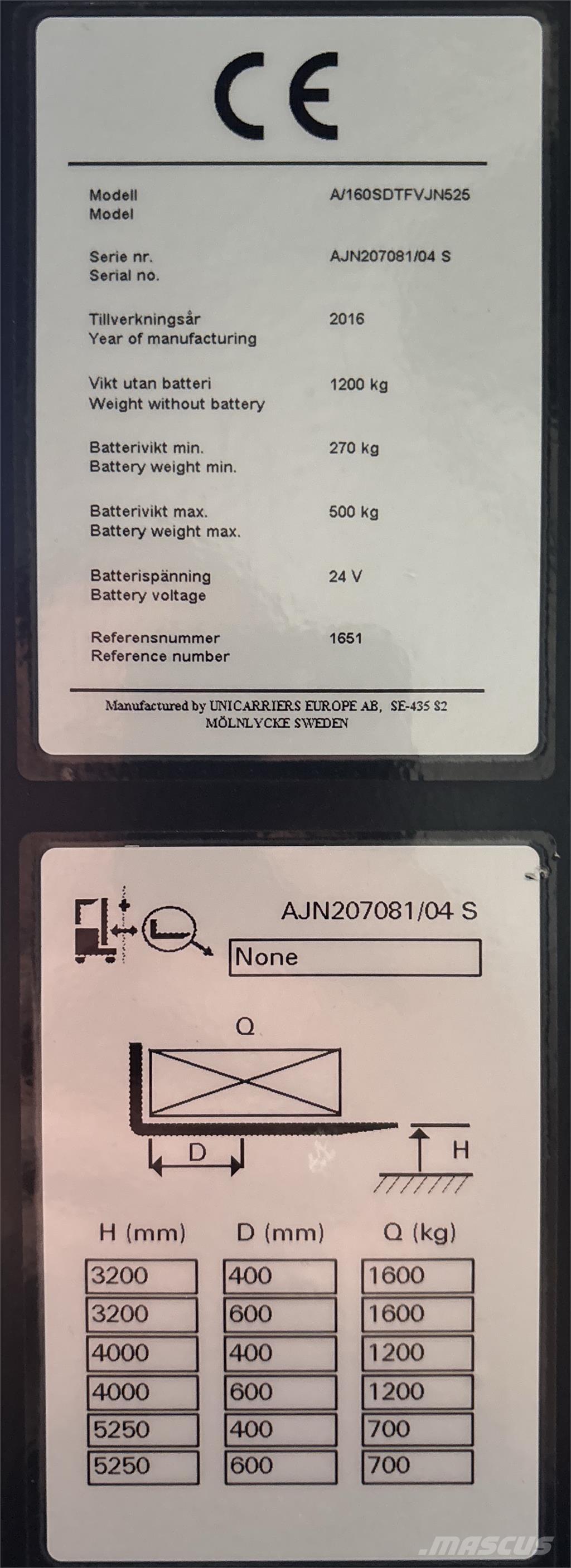 Atlet A160 行走式堆垛机