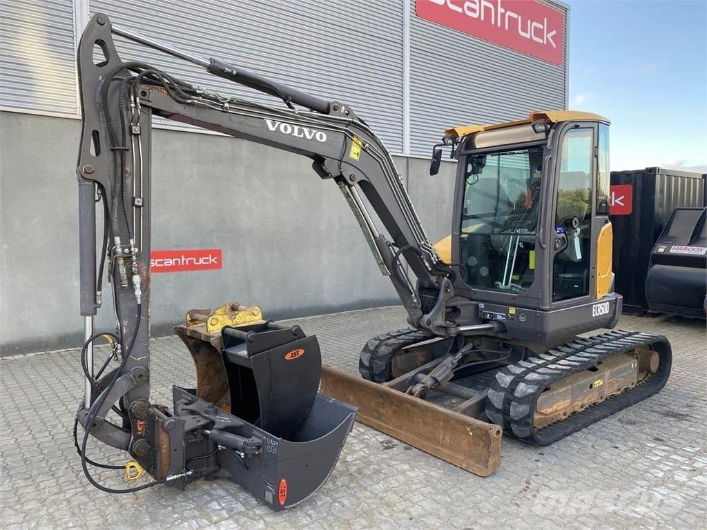 Volvo ECR50 轮式挖掘机