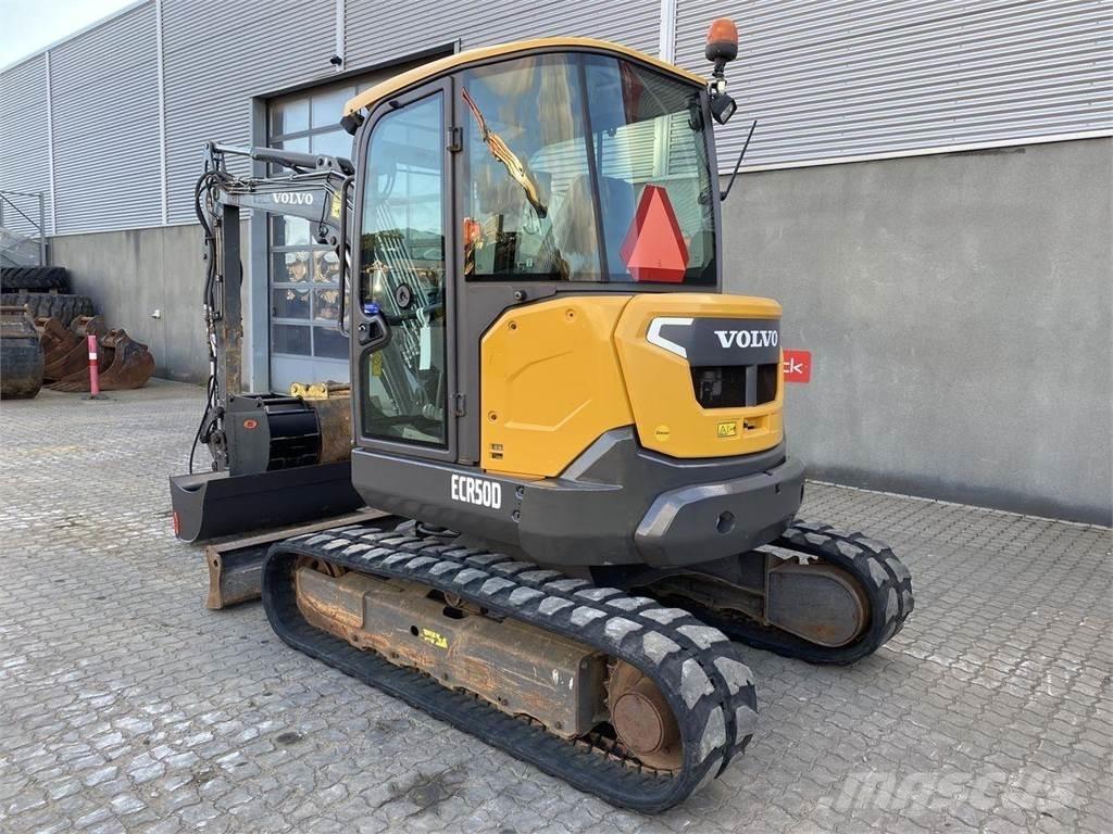 Volvo ECR50 轮式挖掘机