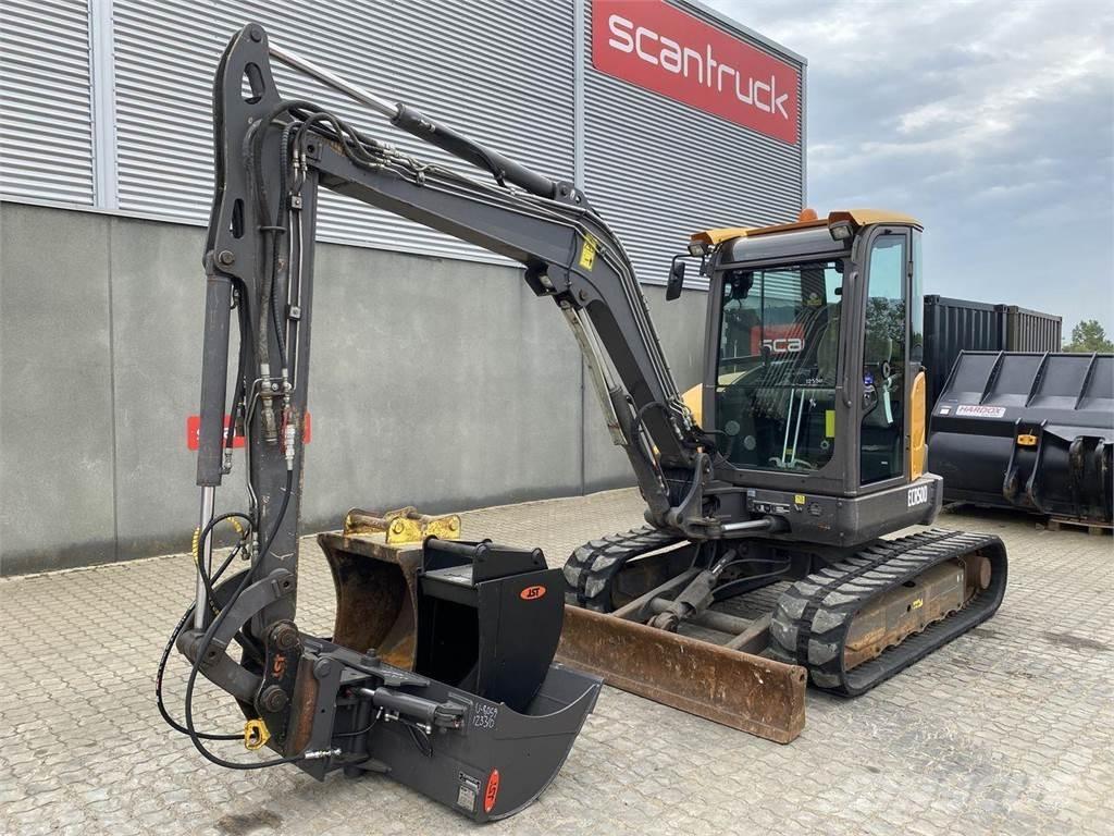 Volvo ECR50 轮式挖掘机