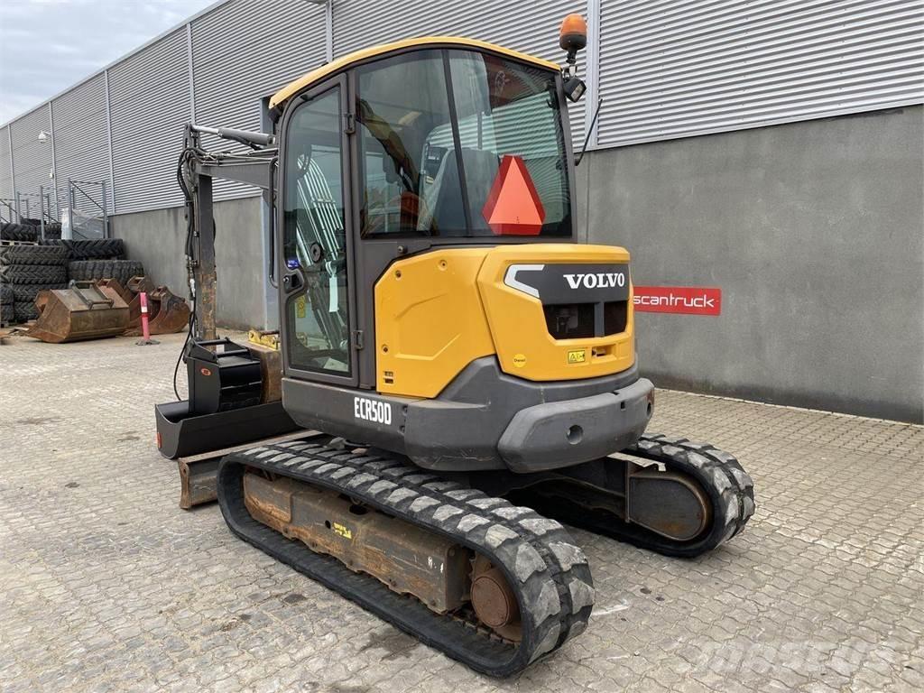 Volvo ECR50 轮式挖掘机