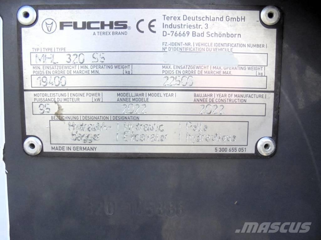 Fuchs MHL 320 工业挖掘机