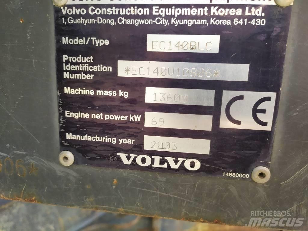 Volvo EC 140 B LC 履带挖掘机
