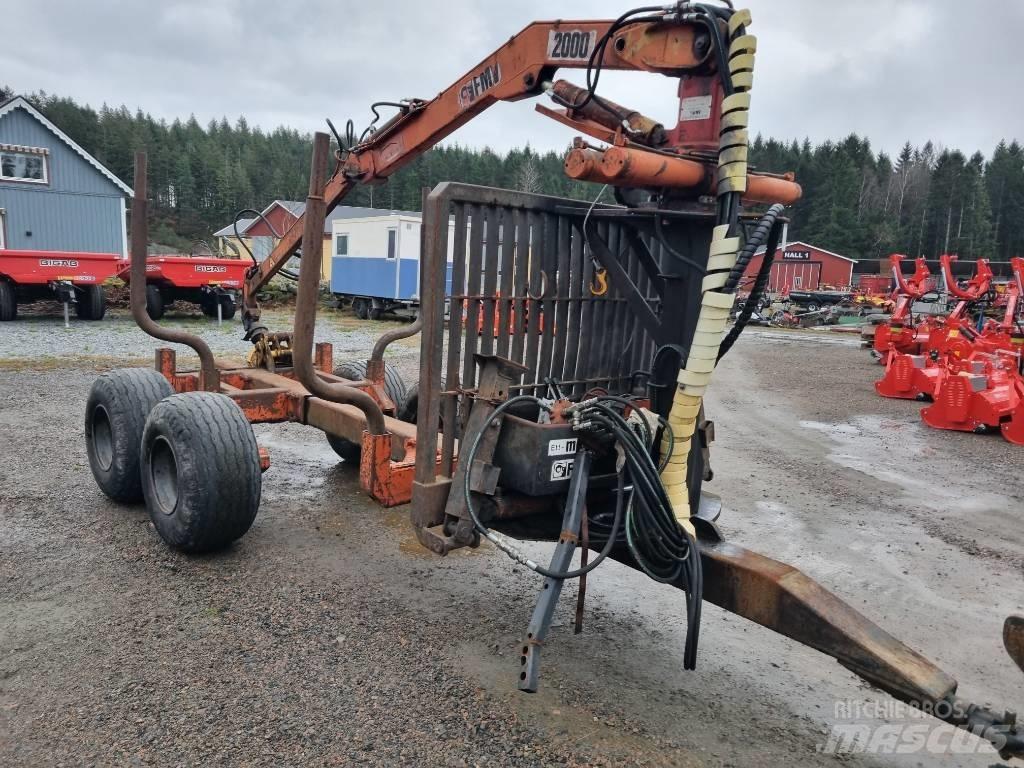 Moheda FMW2000 林业拖车