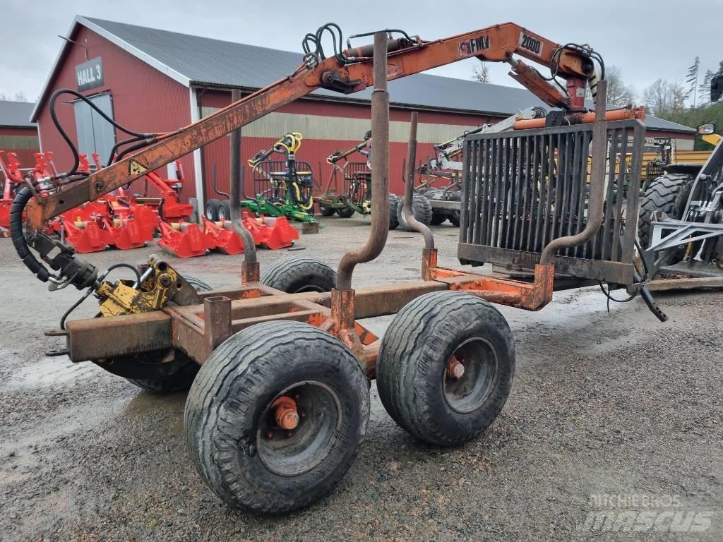Moheda FMW2000 林业拖车