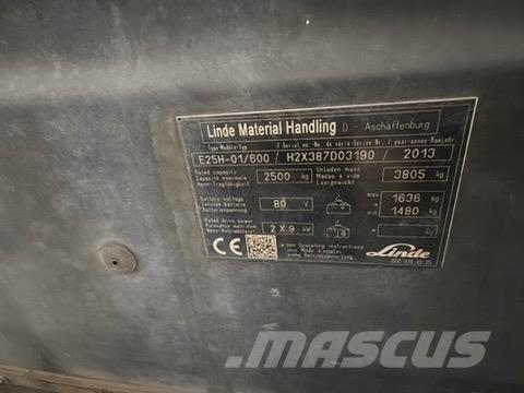 Linde E25H-01/600 电动叉车