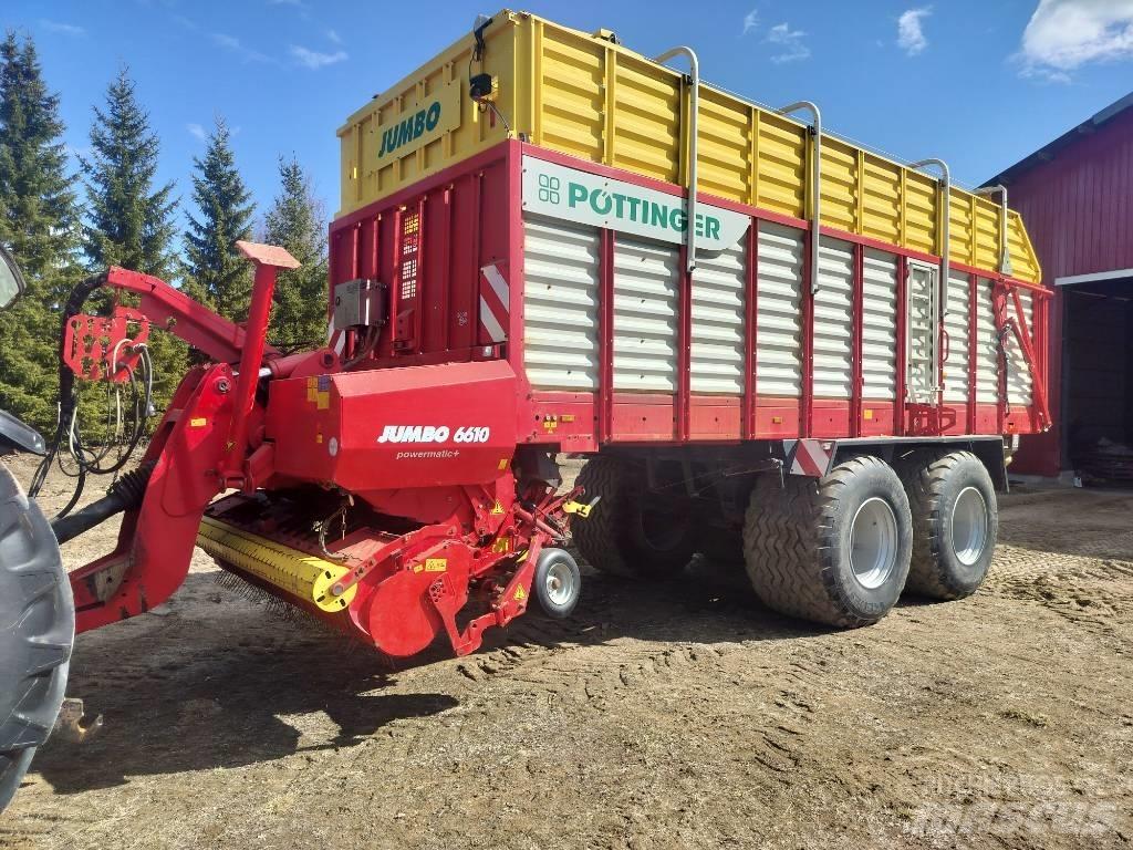 Pöttinger Jumbo 6610 自动装载拖车