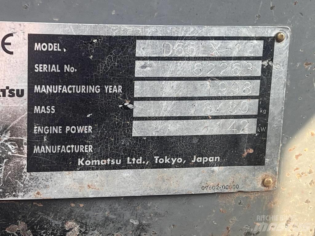Komatsu D 65 EX-12 履带式推土机
