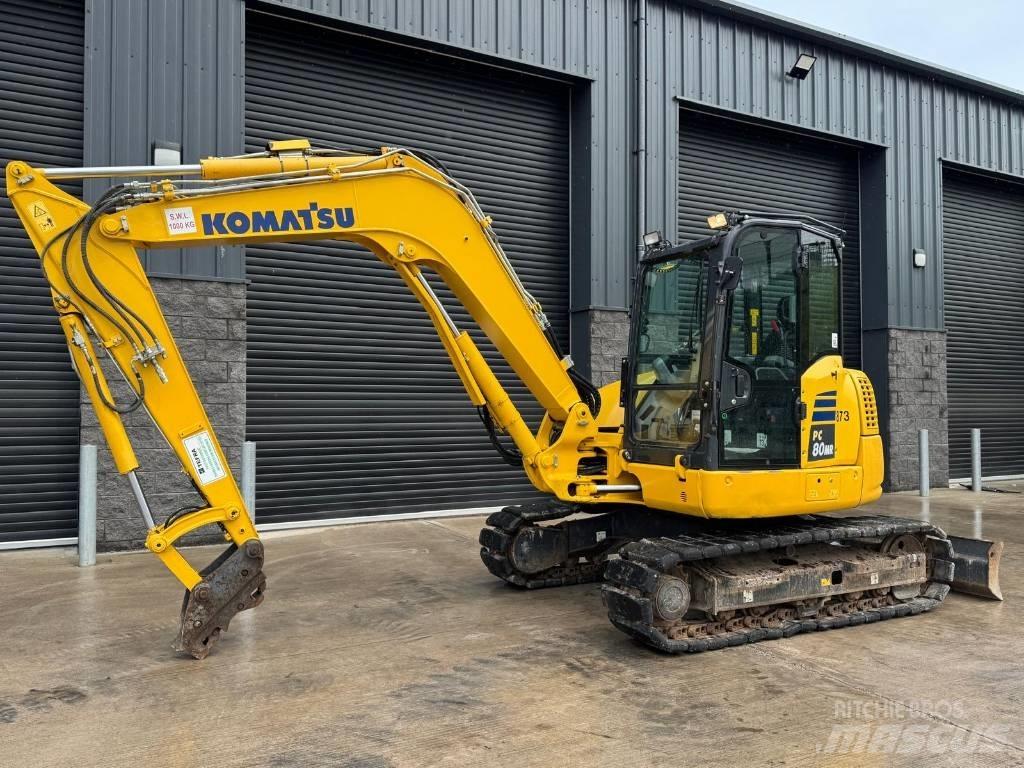 Komatsu PC 80 MR-5 中型挖掘机