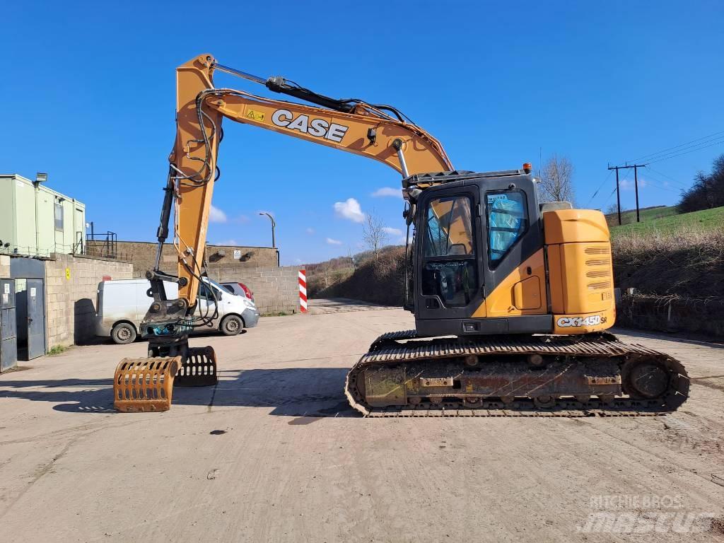 CASE CX145D SR 履带挖掘机