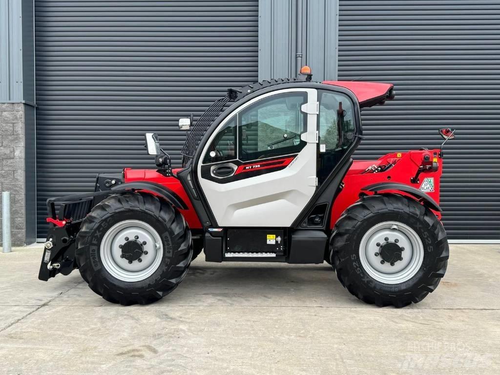 Manitou MT 735 伸缩臂叉装车|叉装车
