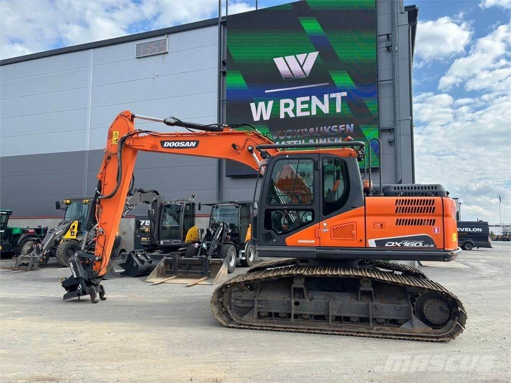 Doosan DX160HLC-5 履带挖掘机