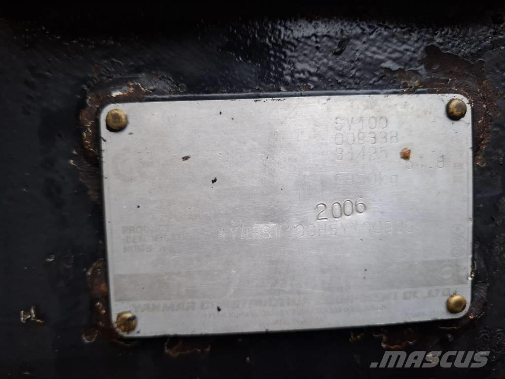 Yanmar SV 100 中型挖掘机