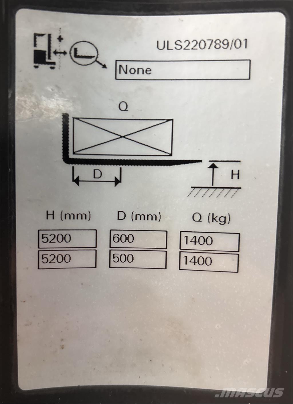 Atlet ULS140 前移式叉车