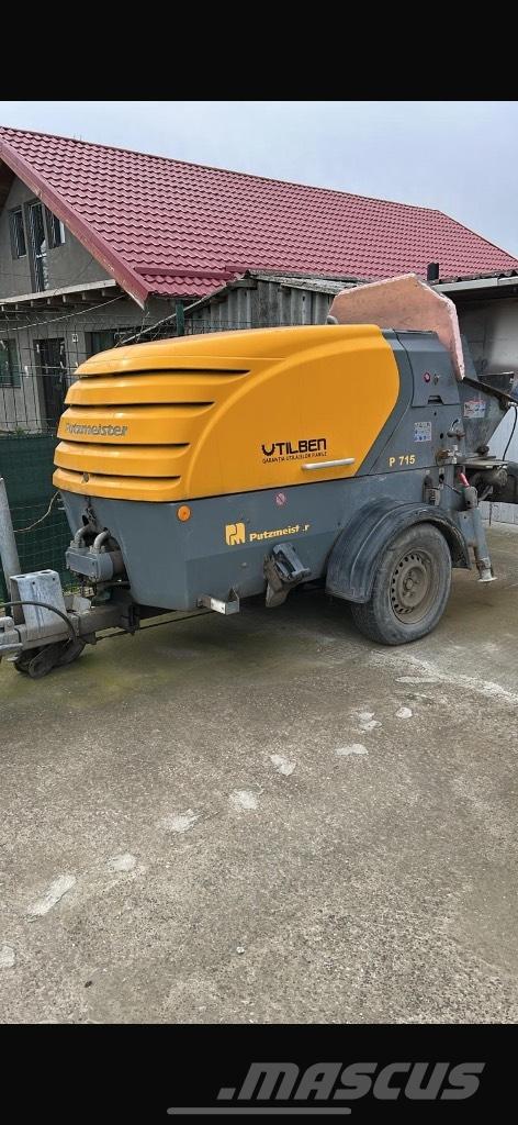 Putzmeister P 715 TD 混凝土输送泵|布料机