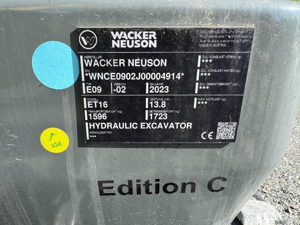 Wacker Neuson ET16 履带挖掘机