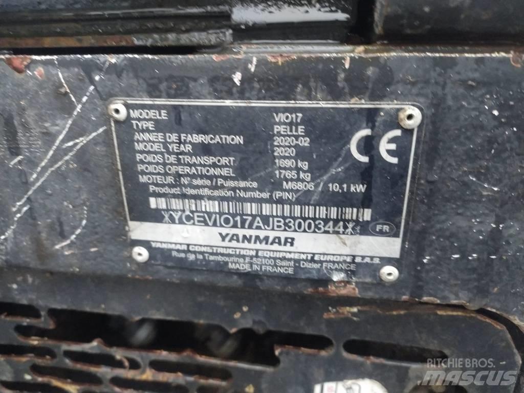 Yanmar Vio 17 U 小型挖掘机