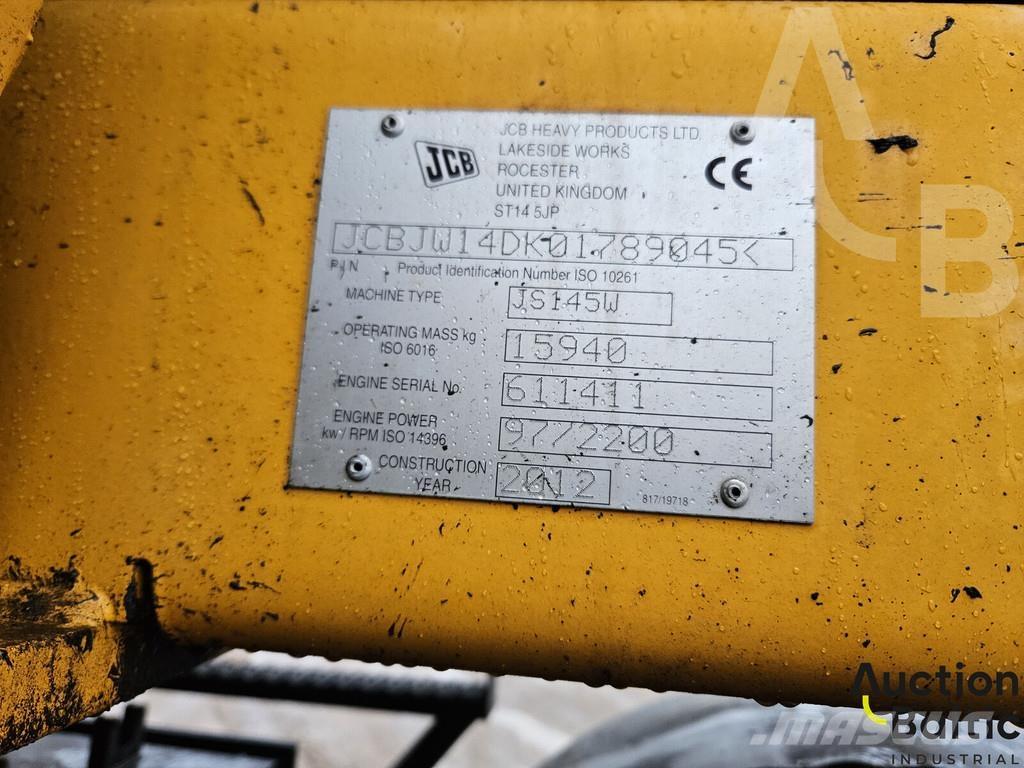 JCB JS 145 W 轮式挖掘机