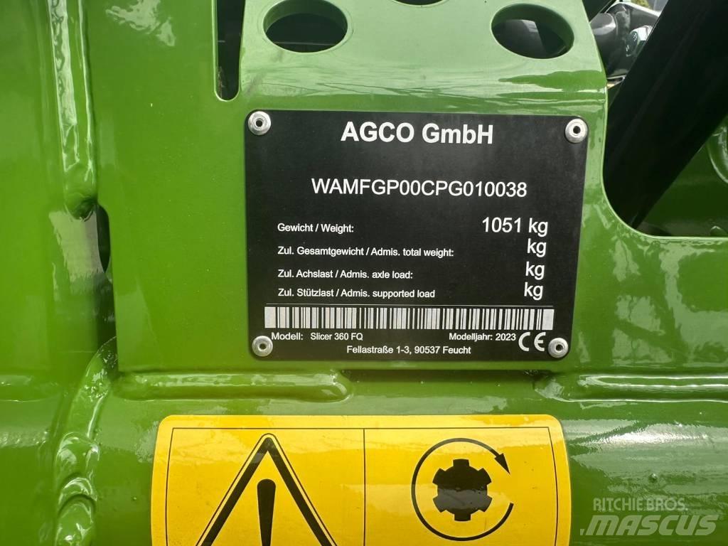Fendt Slicer 360 FQ 割草机